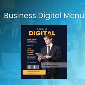 Business digital menu